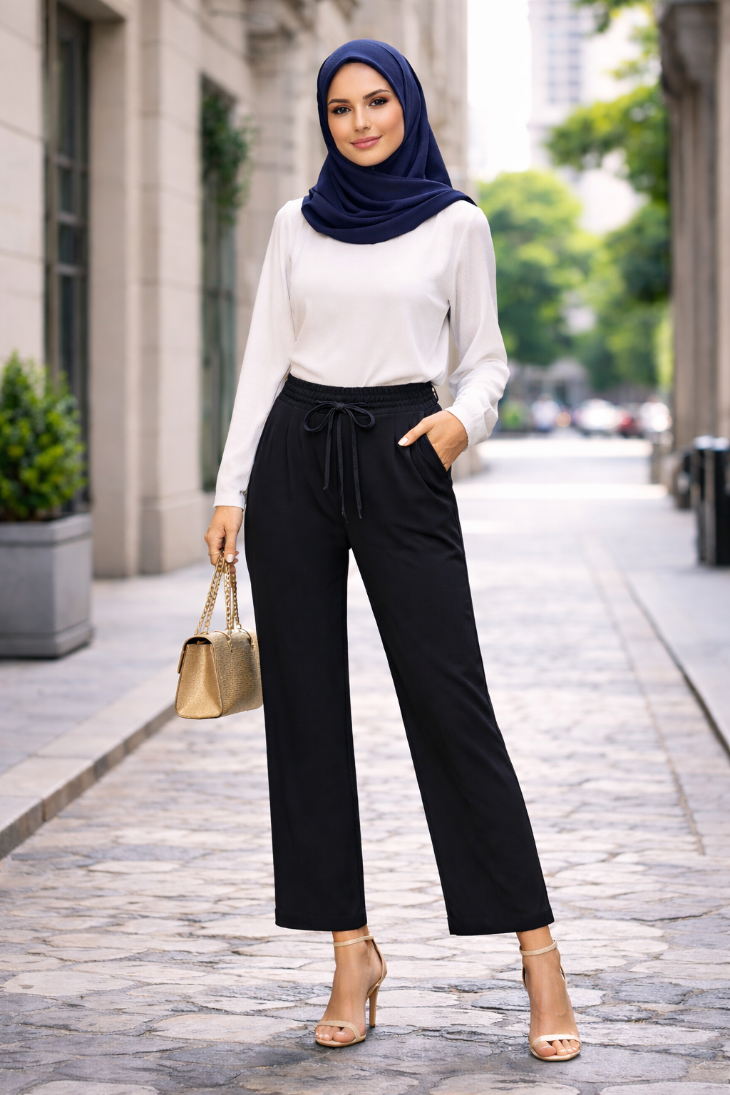 WIDE LEG HIGH WAIST