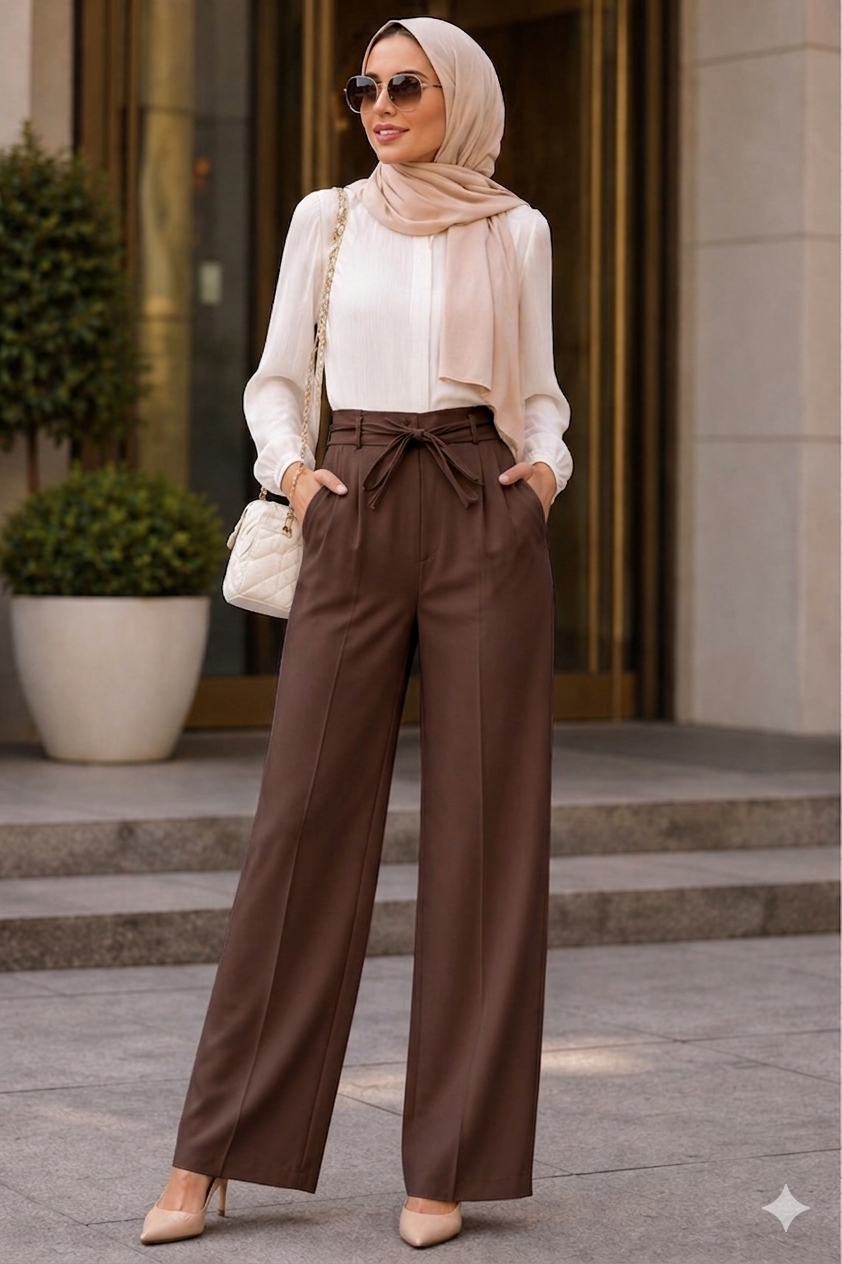 WIDE LEG HIGH WAIST
